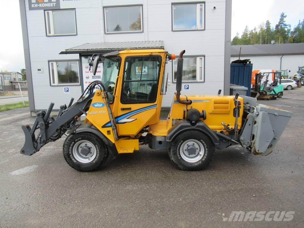 Wille 455 B Gumikerekes homlokrakodók