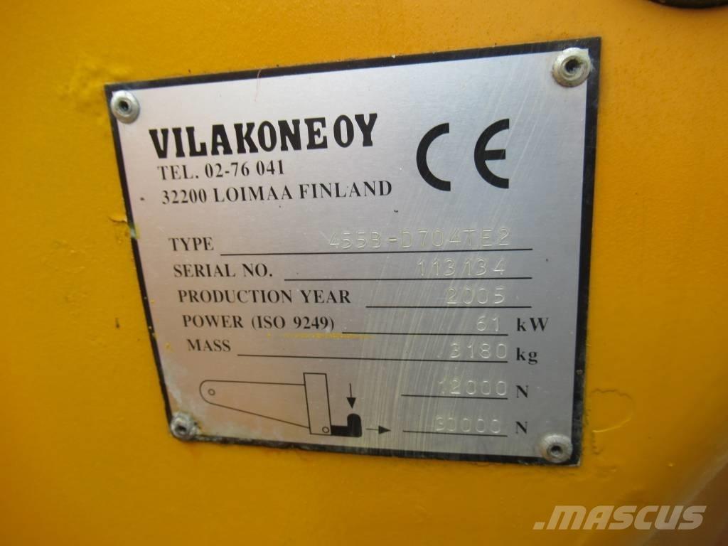 Wille 455 B Gumikerekes homlokrakodók