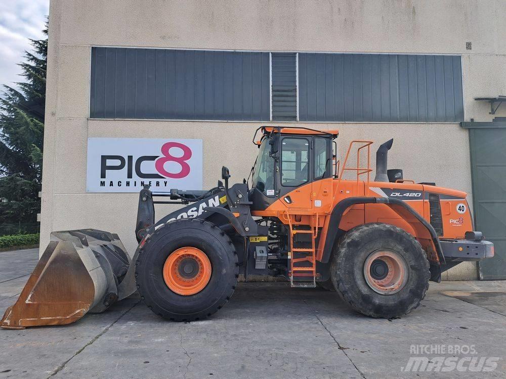 Doosan DL 420-5 Gumikerekes homlokrakodók
