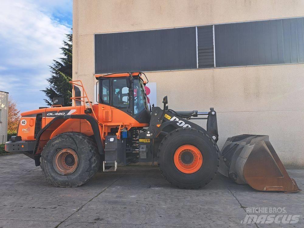 Doosan DL 420-5 Gumikerekes homlokrakodók