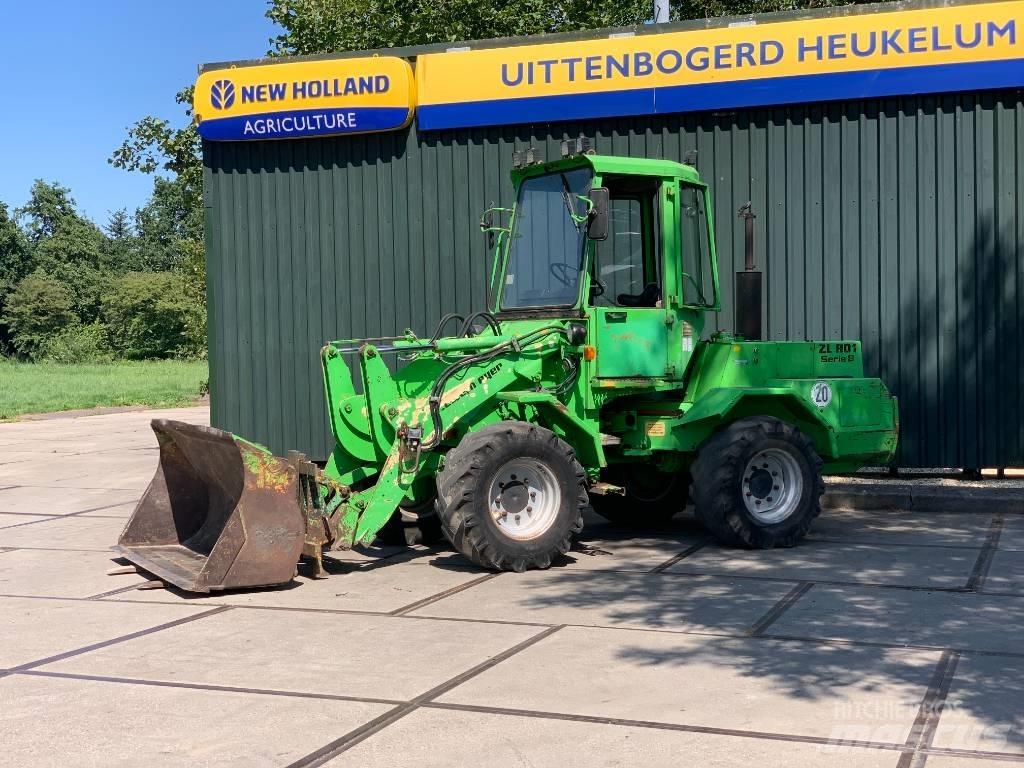 Zettelmeyer ZL801B Gumikerekes homlokrakodók