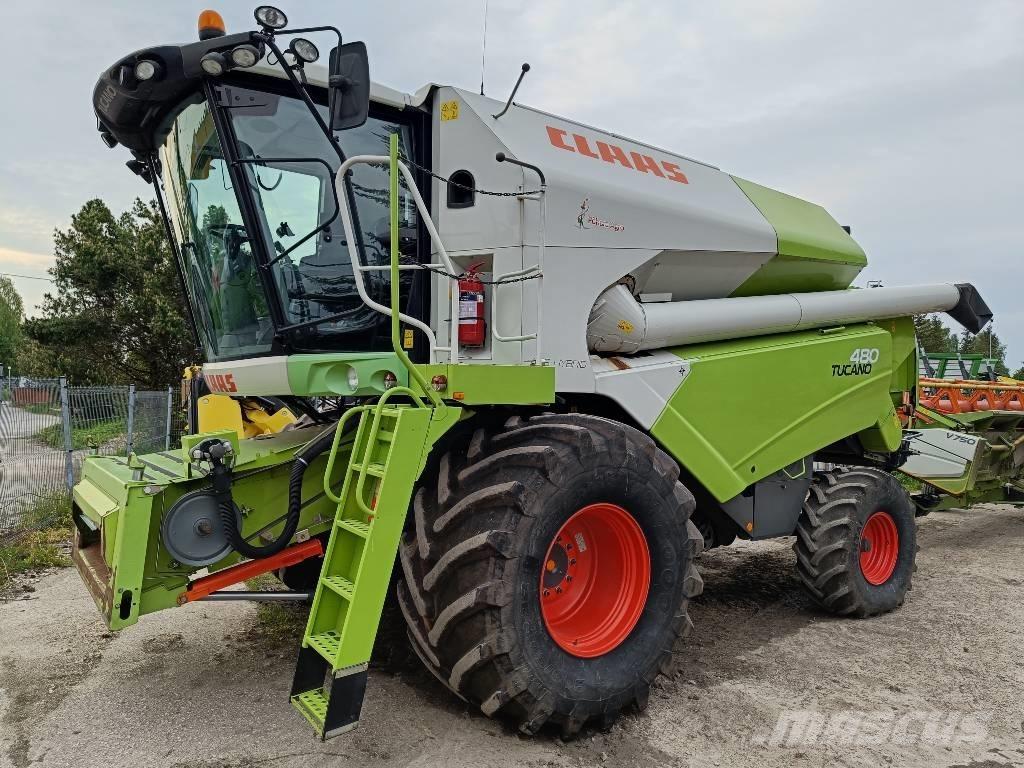 CLAAS Tucano 480 Kombájnok