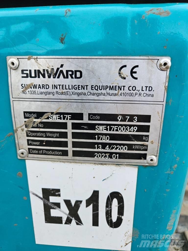 Sunward SWE 17 F Mini kotrók < 7t