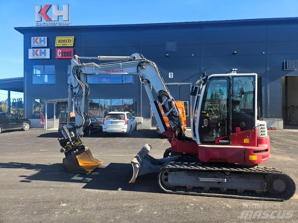 Takeuchi TB 280 FR Közepes (midi) kotrók 7 t - 12 t