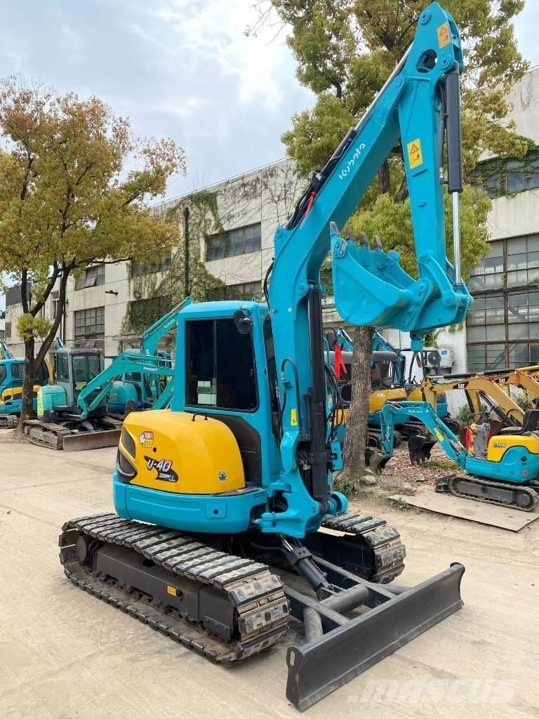 Kubota U40 Mini kotrók < 7t