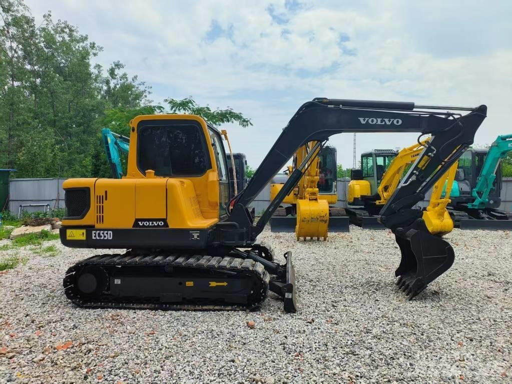 Volvo EC 55 Mini kotrók < 7t