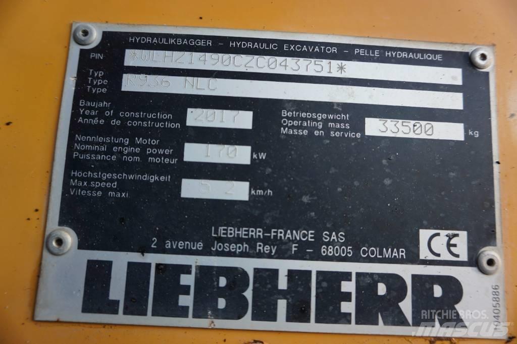 Liebherr R 936 N LC Lánctalpas kotrók