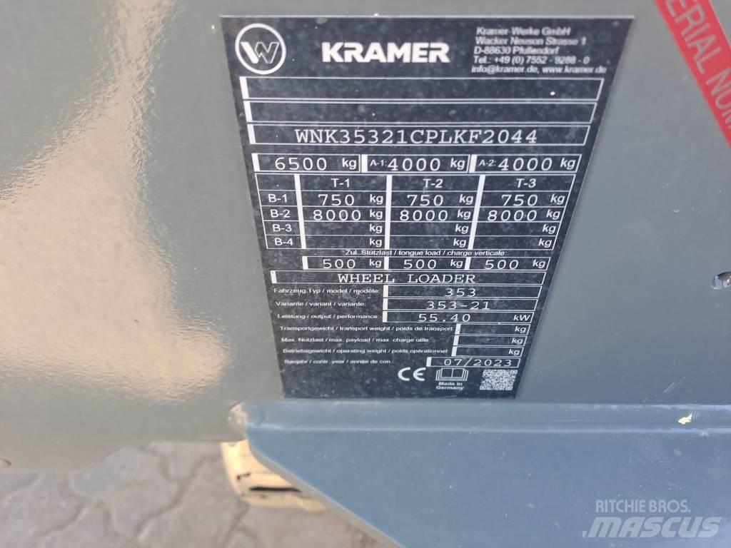 Kramer 5075 Gumikerekes homlokrakodók
