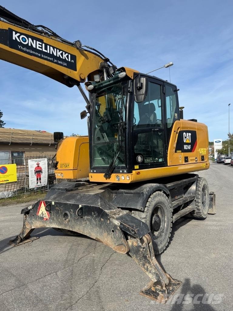 CAT 314 F Gumikerekes kotrók