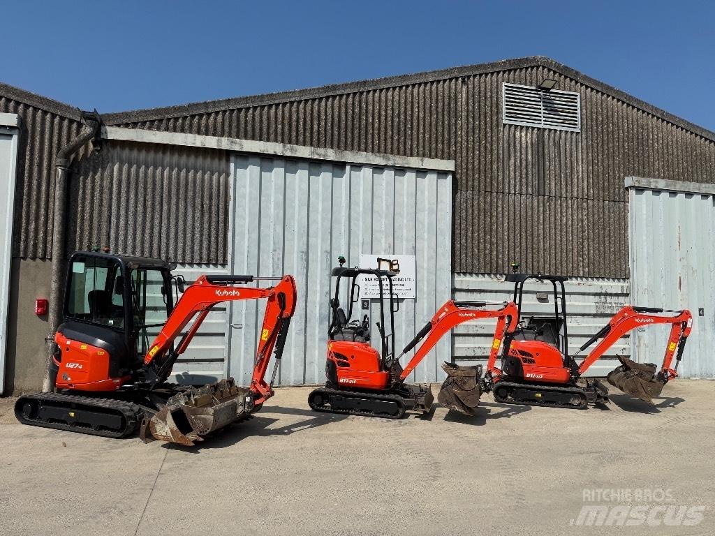 Kubota U 27 Mini kotrók < 7t
