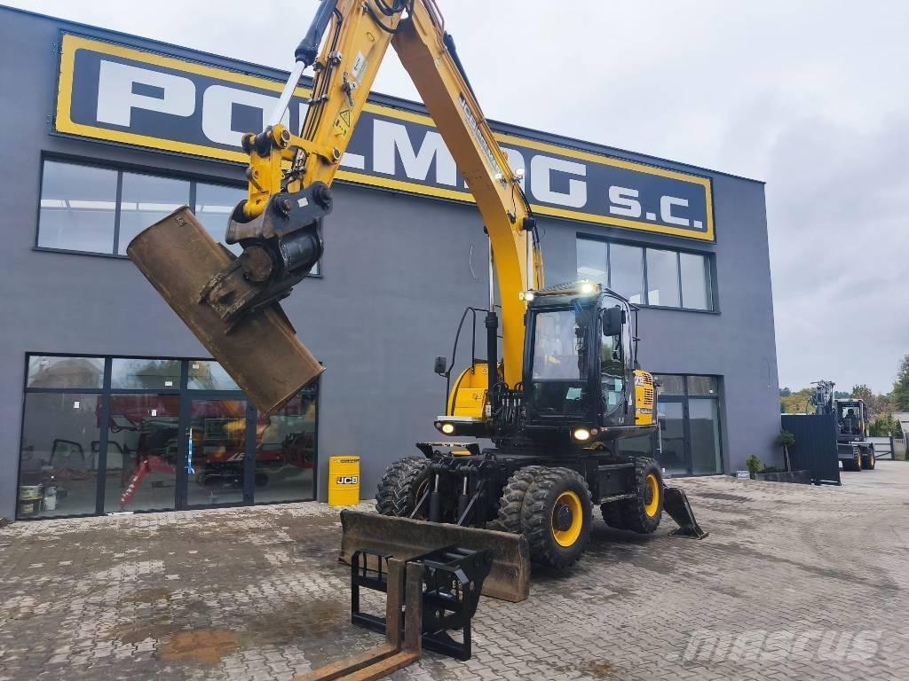 JCB JS 160 W Gumikerekes kotrók