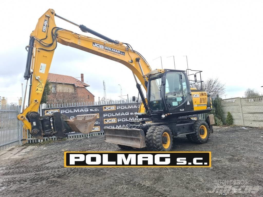 JCB JS 160 W Gumikerekes kotrók