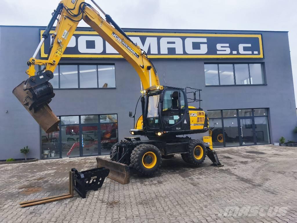 JCB JS 160 W Gumikerekes kotrók