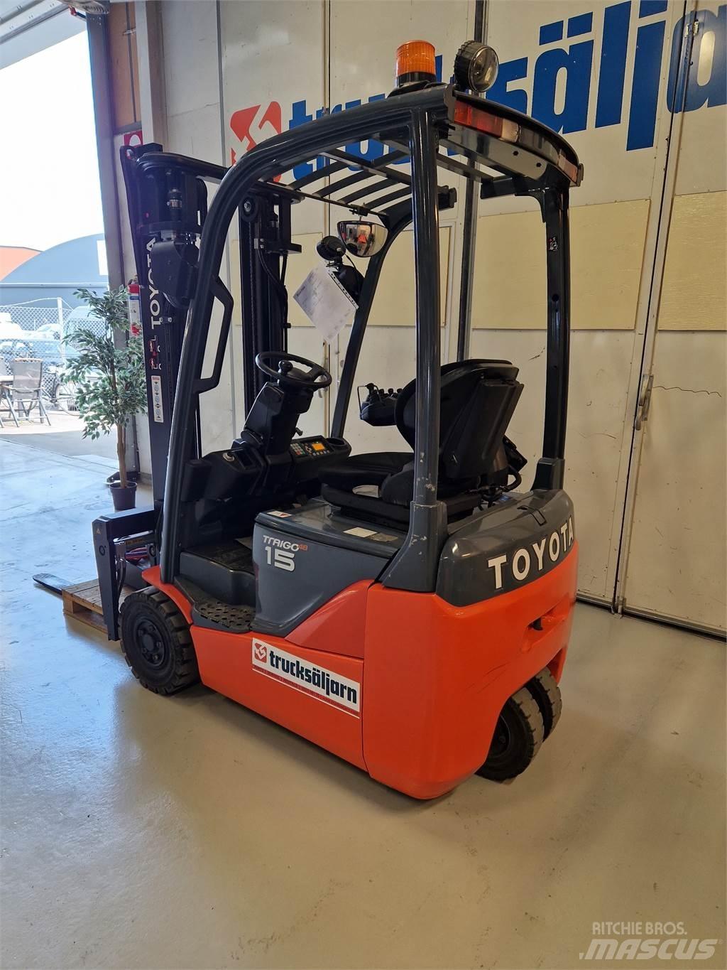 Toyota 8FBE15T Elektromos targoncák