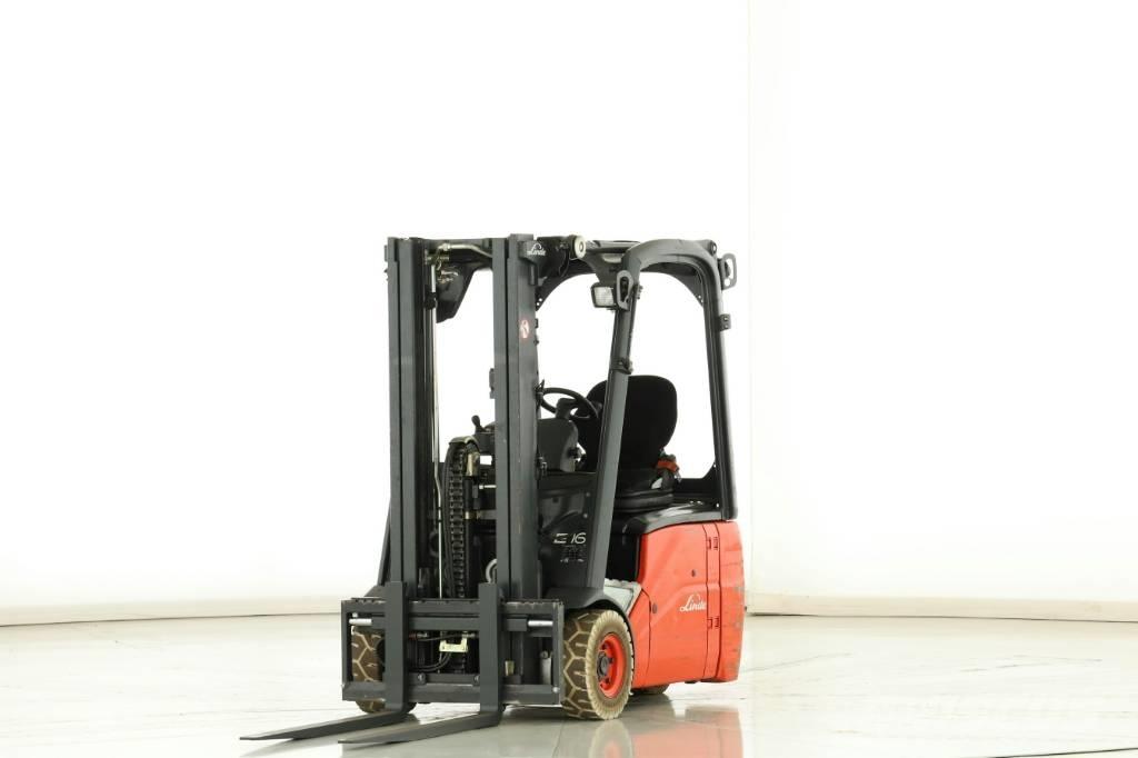 Linde E-16-C-01 Elektromos targoncák
