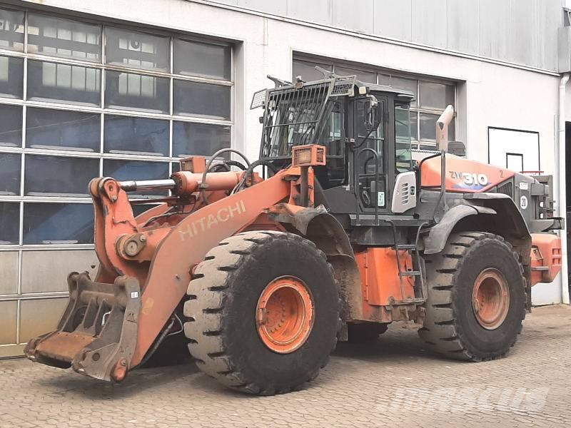 Hitachi ZW 310-6 Gumikerekes homlokrakodók