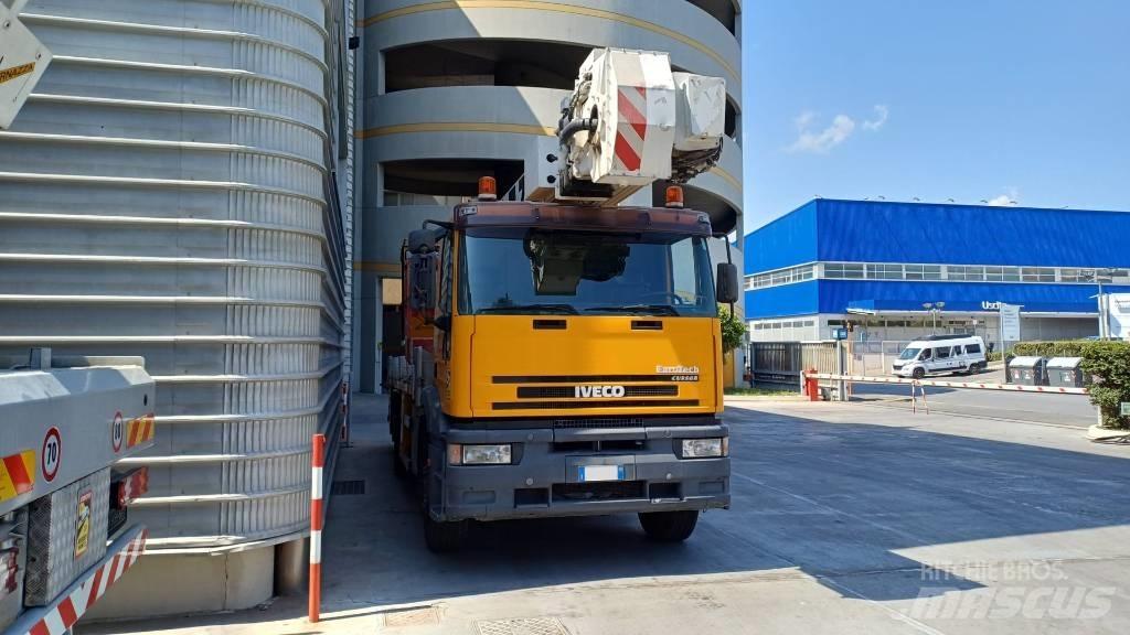 Pagliero J340TA Teherautóra szerelt emelők és állványok