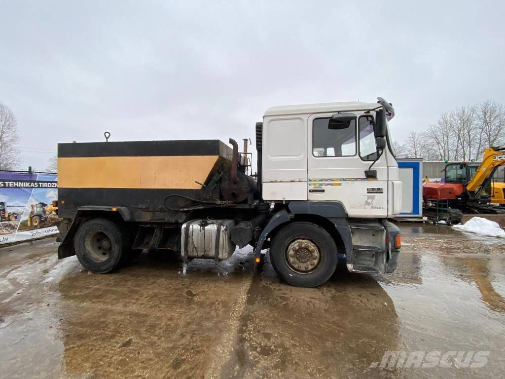 MAN 19.343 FLL Aszfalt fűtők