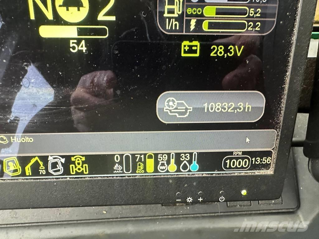 Komatsu 845 Kihordók