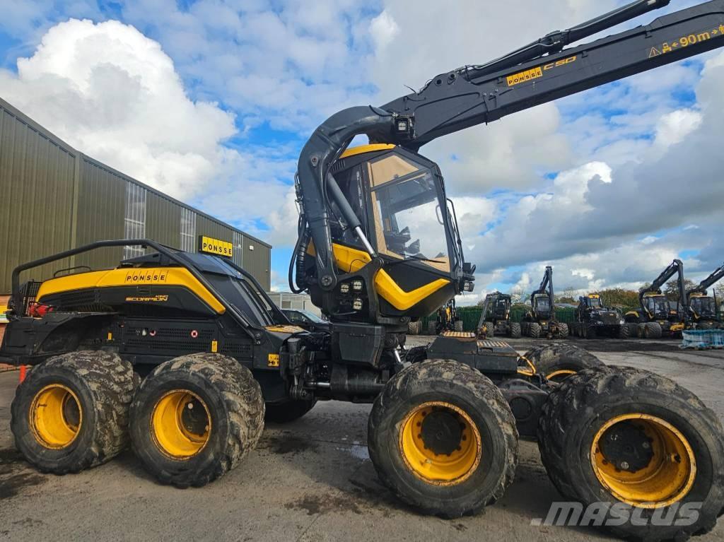 Ponsse Scorpion King Betakarítók