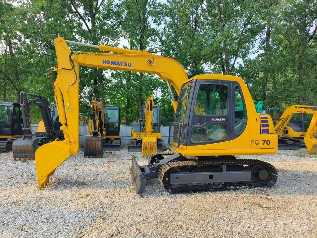Komatsu PC 70-7 Lánctalpas kotrók