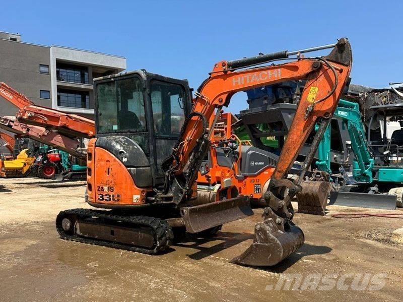 Hitachi ZX 33 U-5 Mini kotrók < 7t