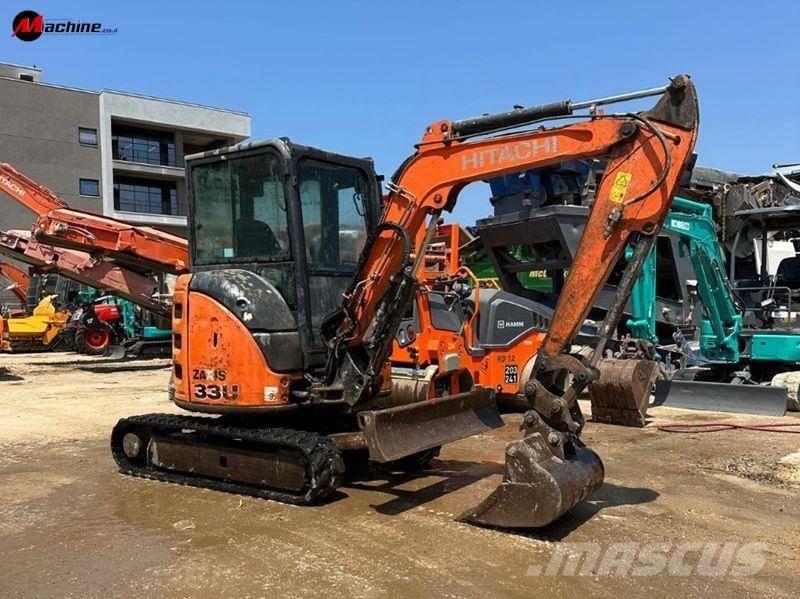 Hitachi ZX 33 U-5 Mini kotrók < 7t