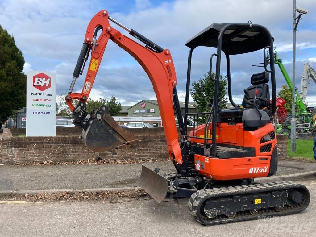 Kubota U 17-3 Mini kotrók < 7t