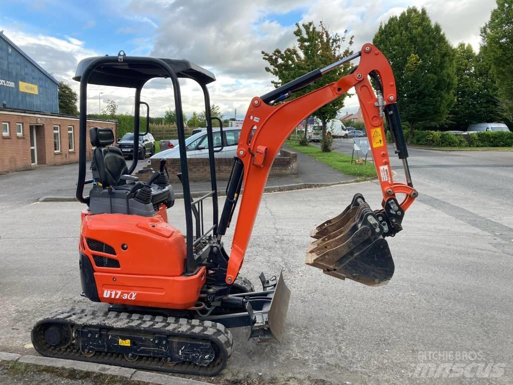 Kubota U 17-3 Mini kotrók < 7t