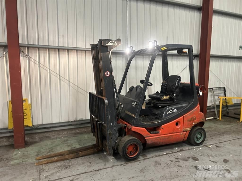 Linde H20T-03 Gázüzemű targoncák