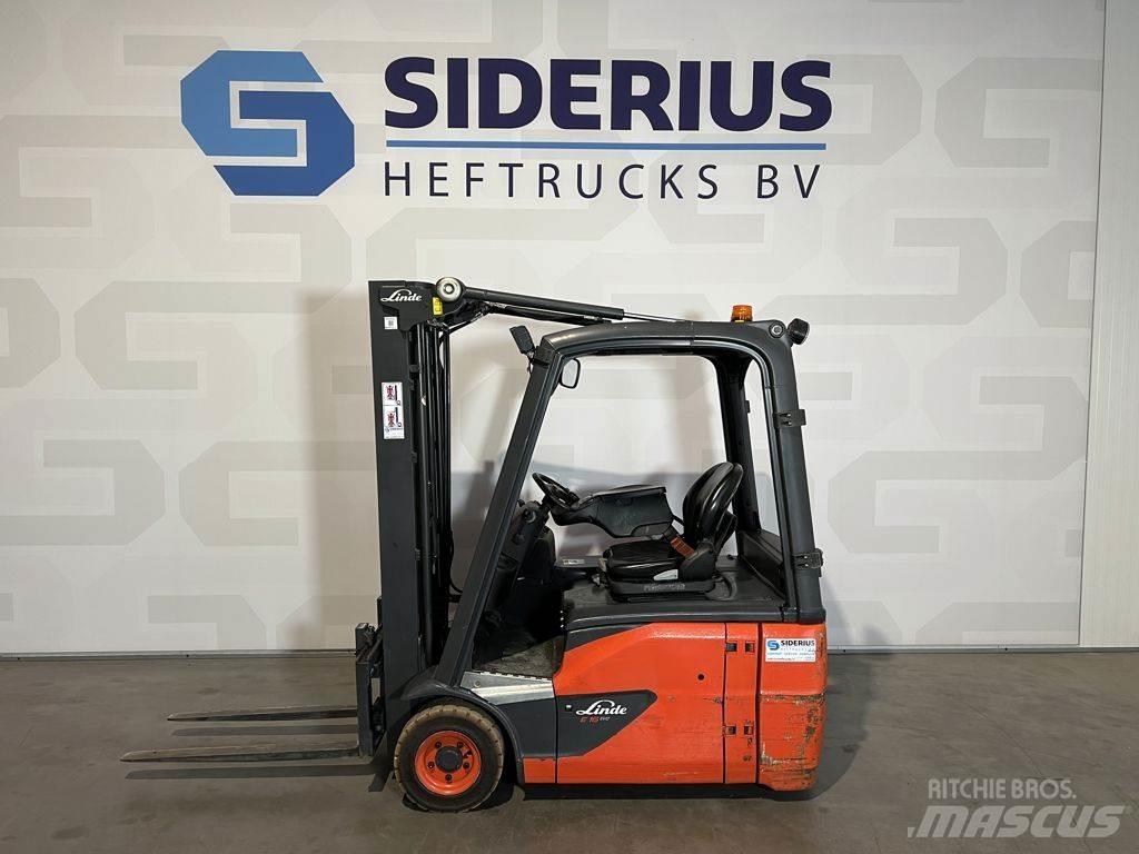 Linde E16 Elektromos targoncák