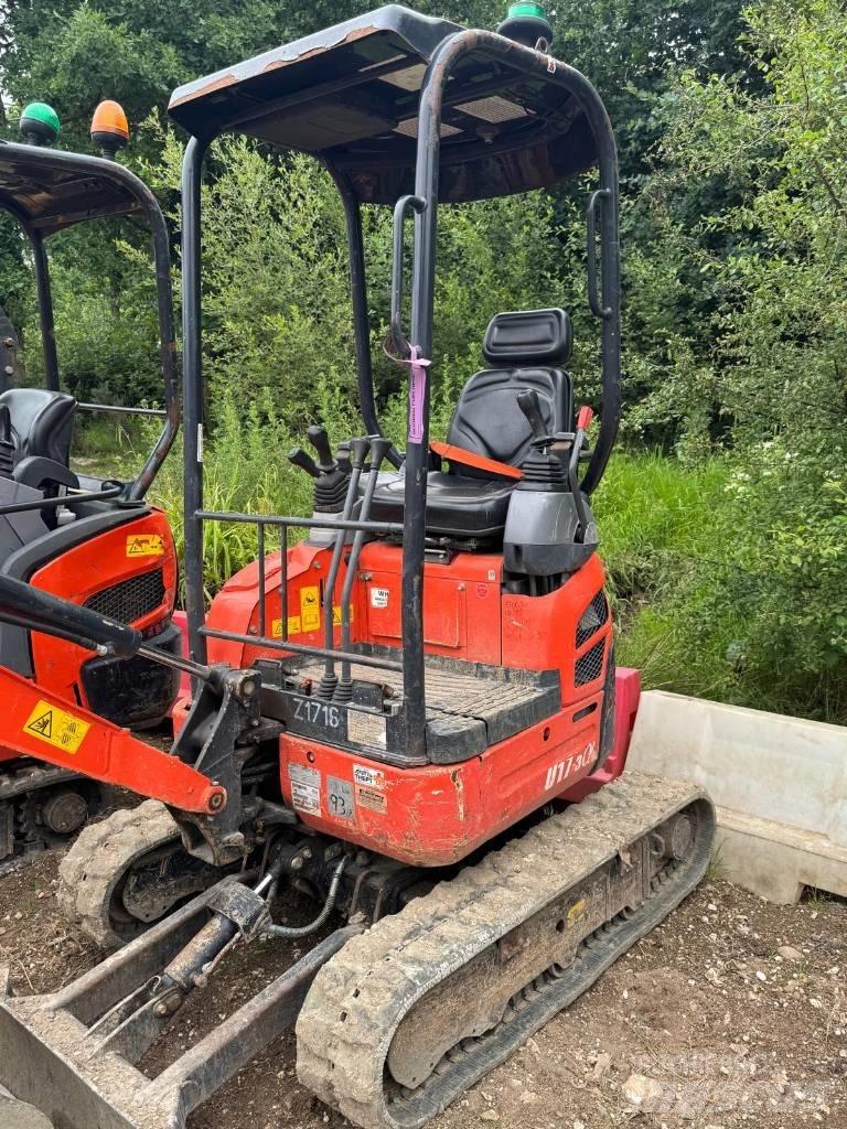 Kubota U 17-3 Mini kotrók < 7t