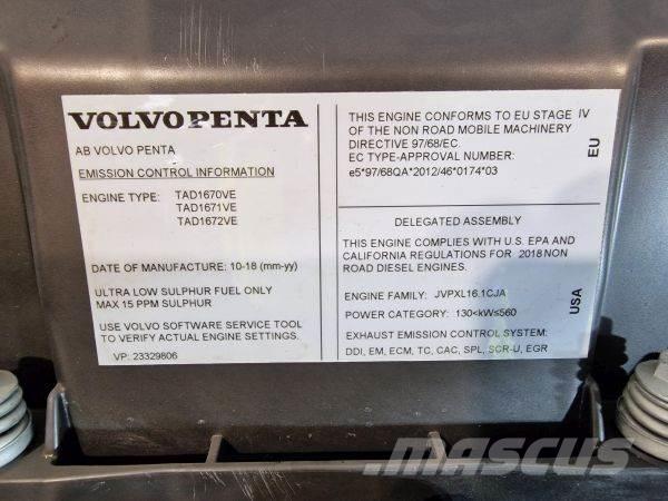 Volvo TAD1672VE Motorok