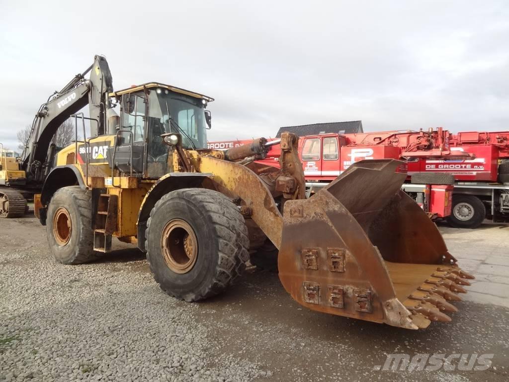 CAT 966 MXE Gumikerekes homlokrakodók