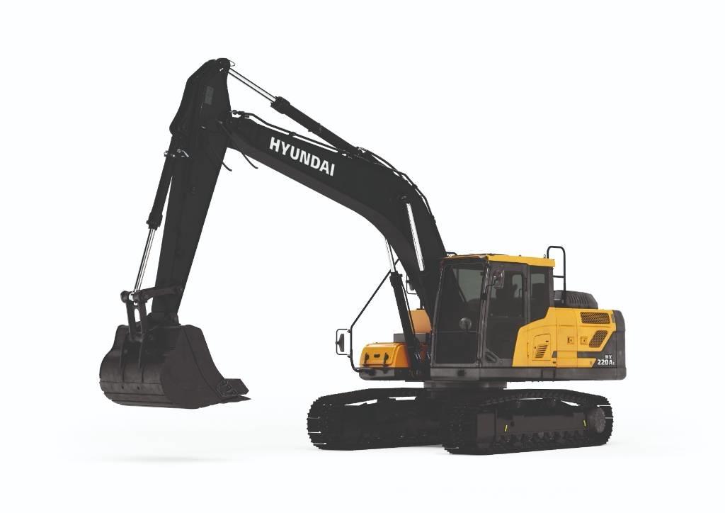 Hyundai HX 220 AL Lánctalpas kotrók