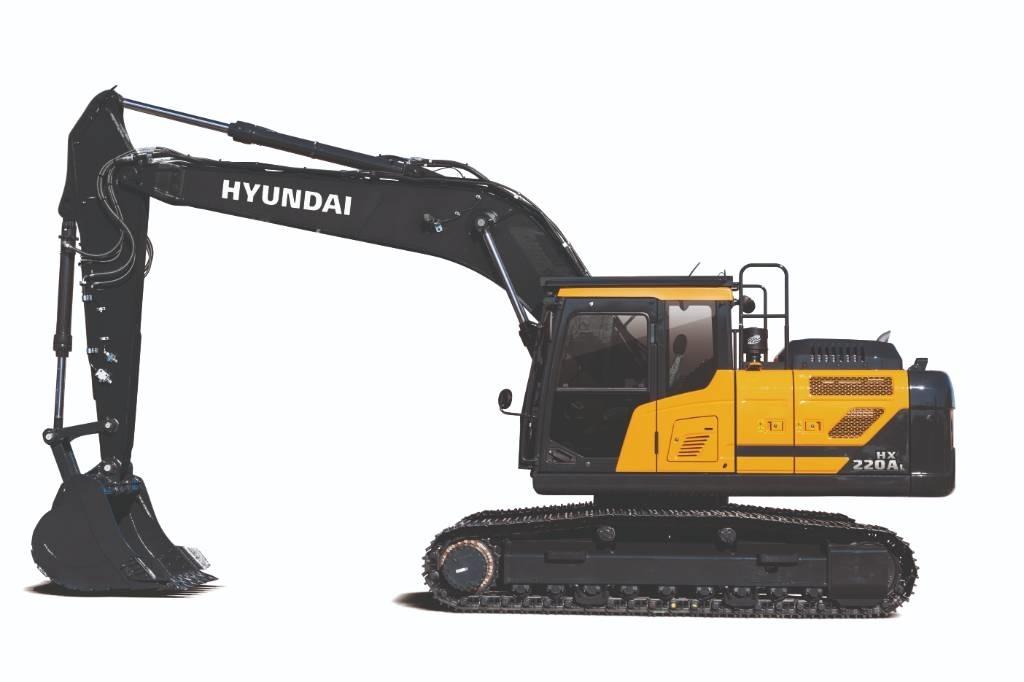 Hyundai HX 220 AL Lánctalpas kotrók
