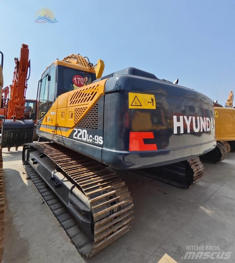 Hyundai R220LC-9S Lánctalpas kotrók