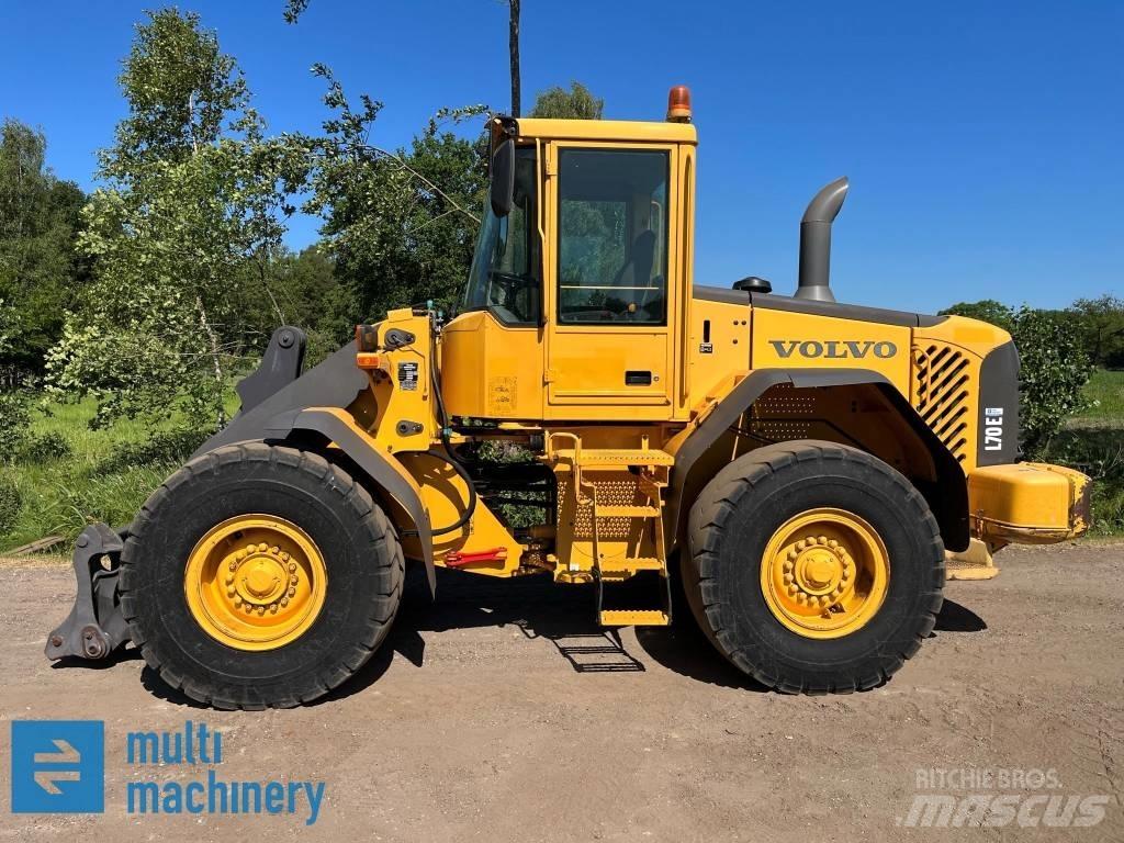 Volvo L 70 E Gumikerekes homlokrakodók