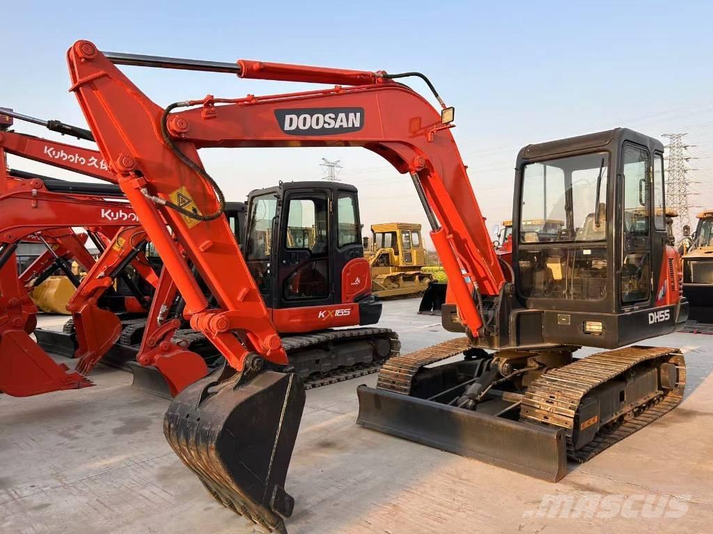 Doosan DH 55 Mini kotrók < 7t