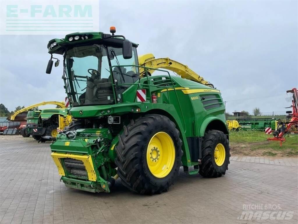 John Deere 8600 Önjáró szecskázók