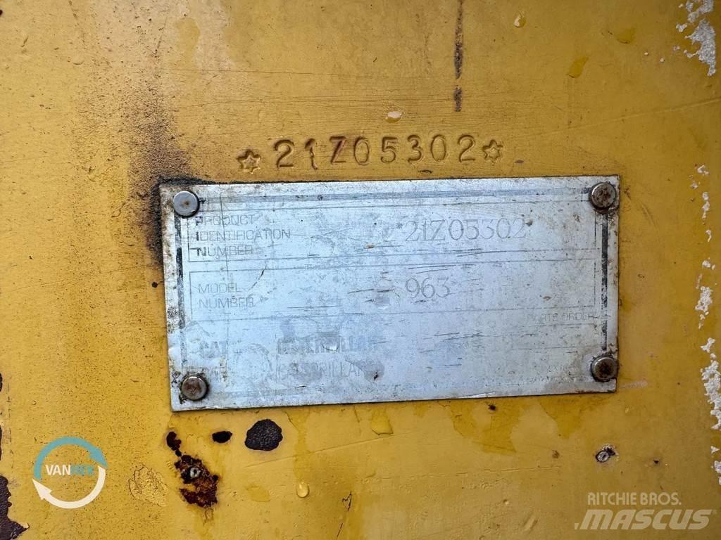 CAT 963 Lánctalpas homlokrakodók