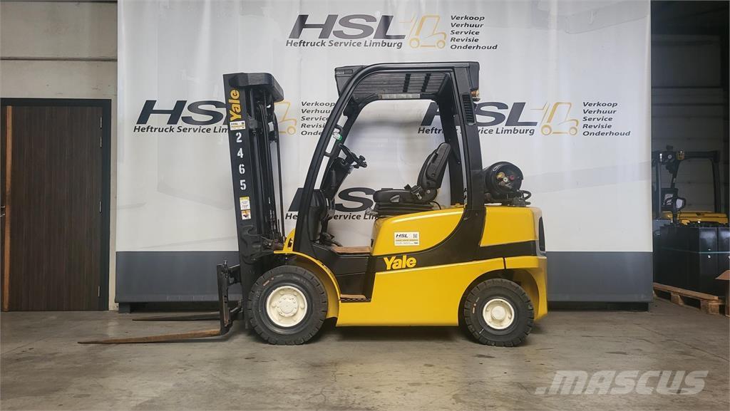 Yale GLP25VX 2017 Gázüzemű targoncák