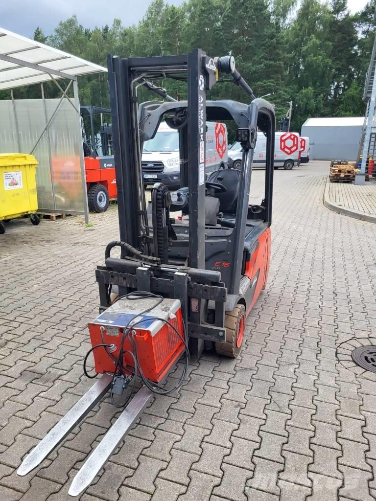 Linde E16 Elektromos targoncák