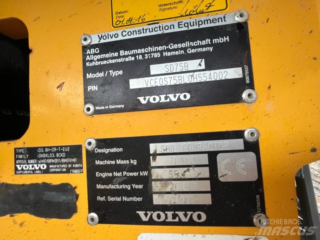 Volvo SD 75 Egydobos hengerek