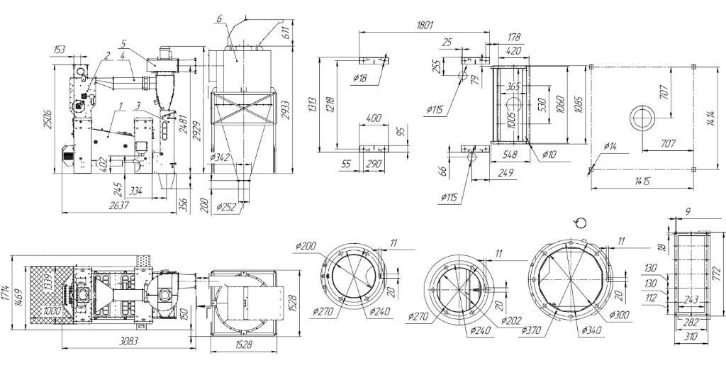  EL GRAIN SVR-15/2 Magtisztító berendezések