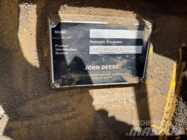 John Deere 85G Mini kotrók < 7t