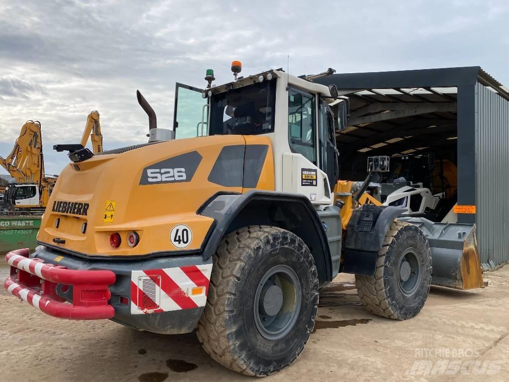 Liebherr L 526 Gumikerekes homlokrakodók