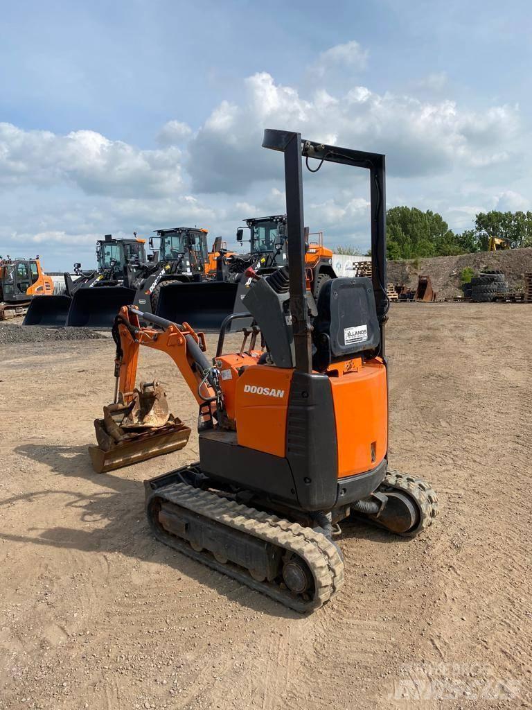 Doosan DX 10 Z Mini kotrók < 7t