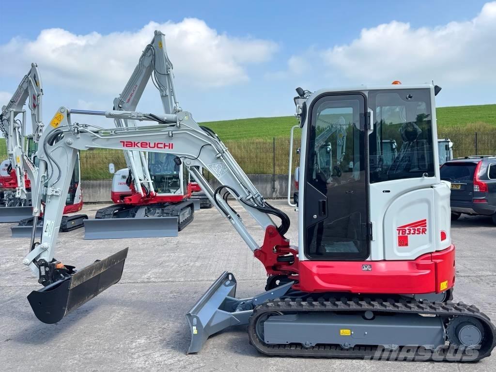 Takeuchi TB 335 R Mini kotrók < 7t