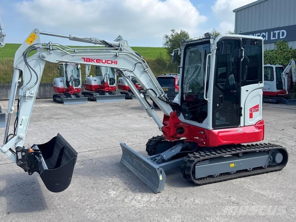 Takeuchi TB 335 R Mini kotrók < 7t